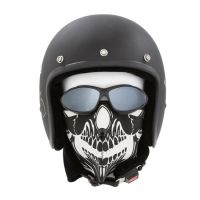 Obličejová maska Highway Hawk SKULL BLACK
